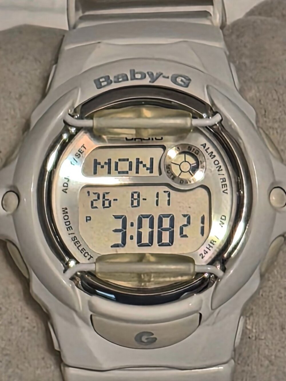 Casio G Shock Baby G Gloss White